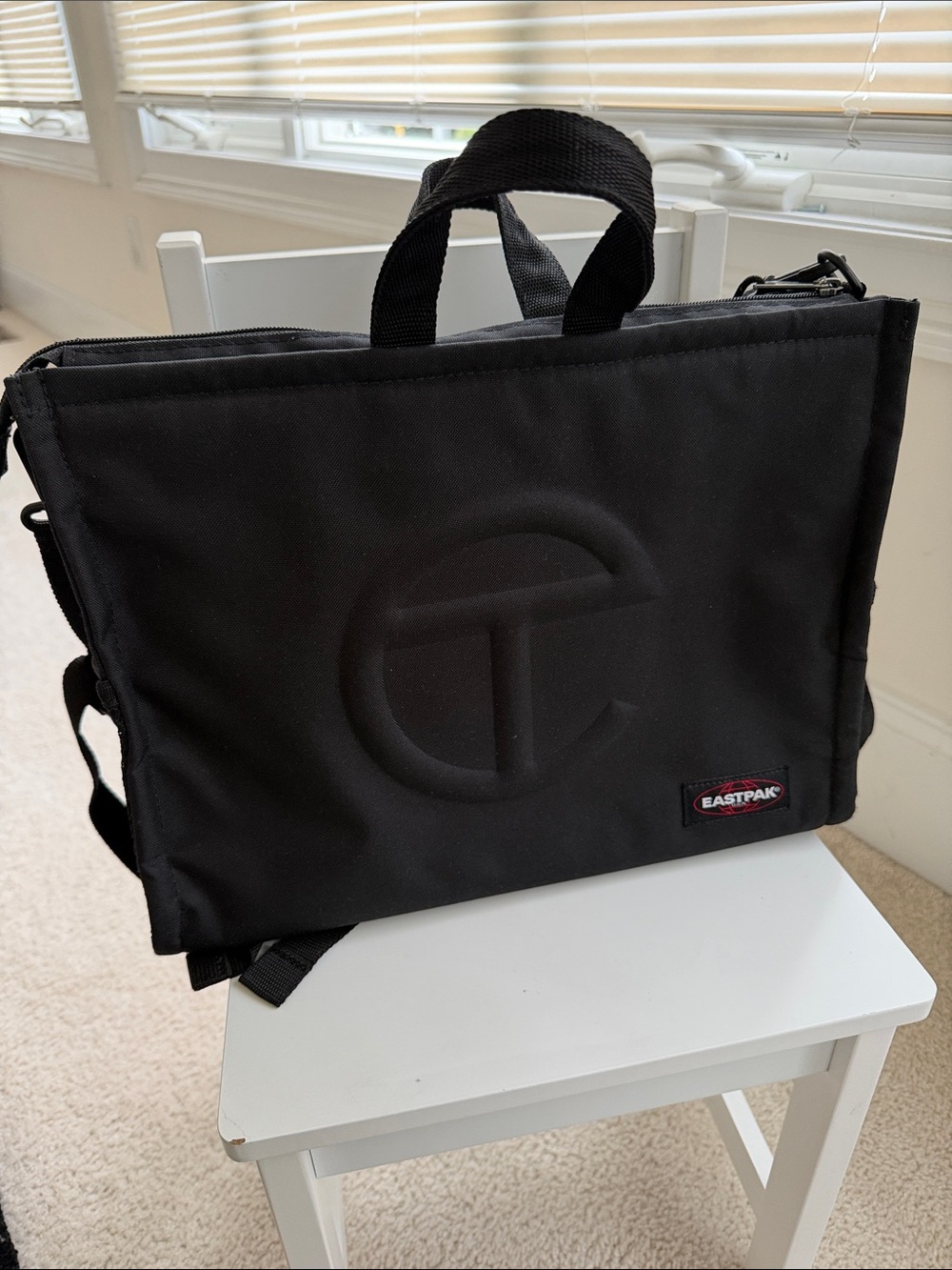 Telfar x Eastpak Medium Shopper Backpack – Black + Dust Bag